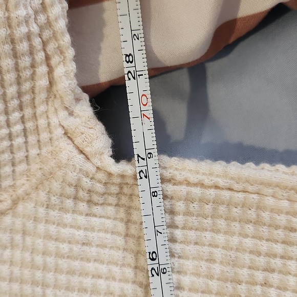 Aerie Offline new with tags long sleeve waffle shirt size xl - Picture 6 of 9